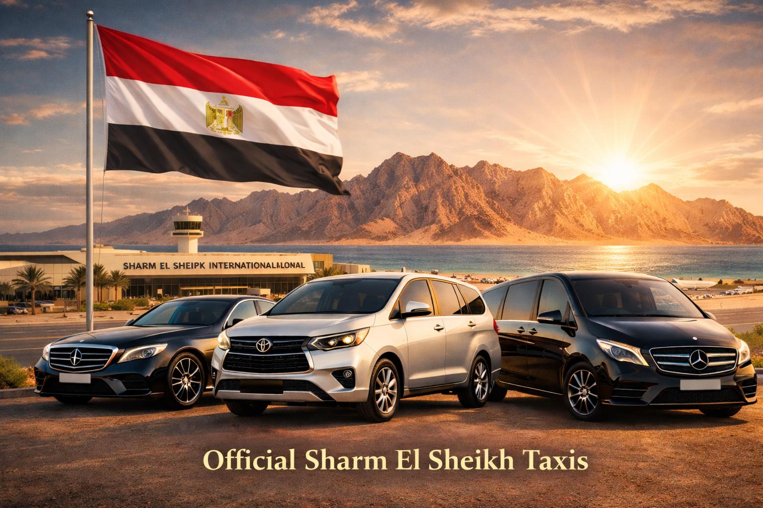 Sharm El Sheikh taxi service with airport transfers (SSH) and premium vehicles